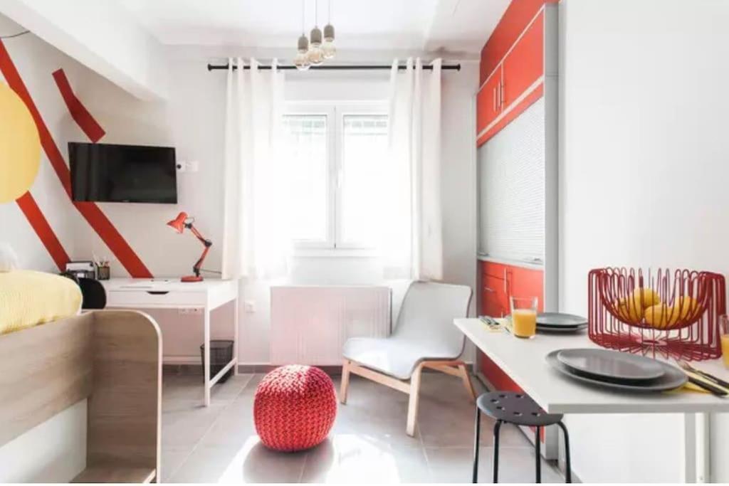 Colorful Apartment In Athene Buitenkant foto